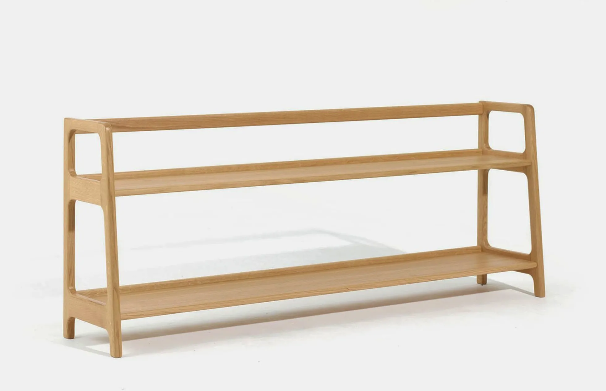 Agnes Long Shelving – Oak