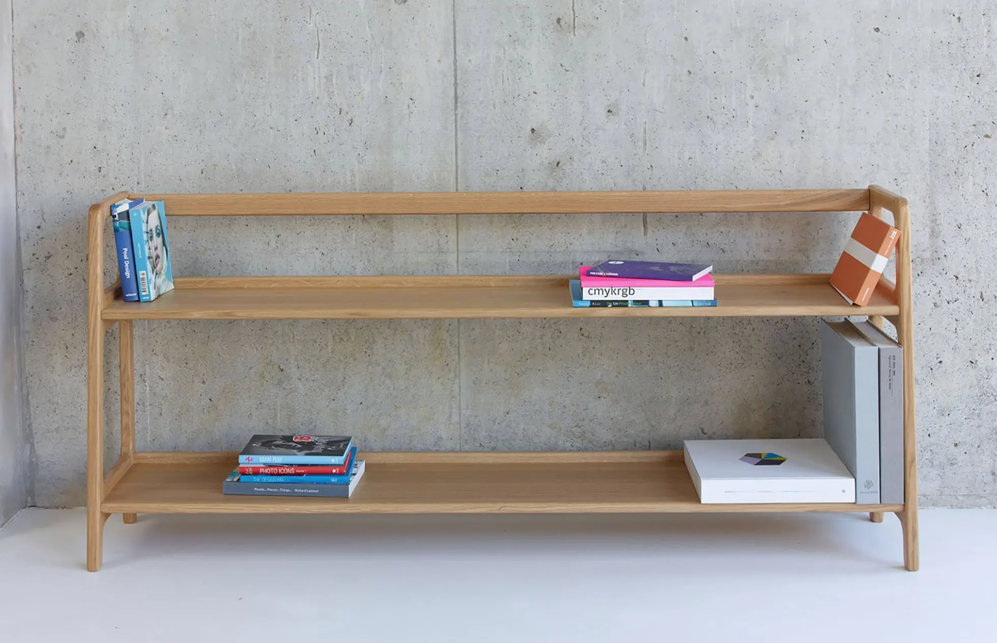 Agnes Long Shelving – Oak