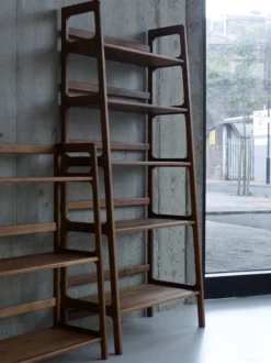 Agnes Shelving High – Walnut