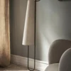 Ancora Floor Lamp - Black/Natural