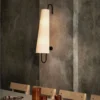 Ancora Wall Lamp 100 - Black/Natural
