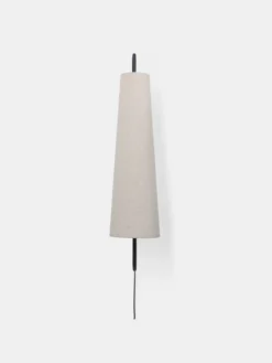 Ancora Wall Lamp 100 - Black/Natural