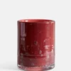 Belle Candle Holder - Claret Red - Medium