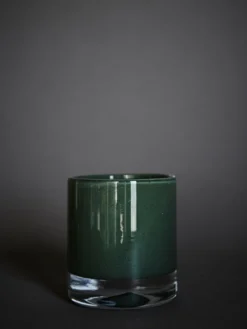Belle Candle Holder - Swamp Green - Small