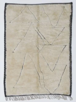 Beni Masuda - Natural Wool - 180 x 270 cm