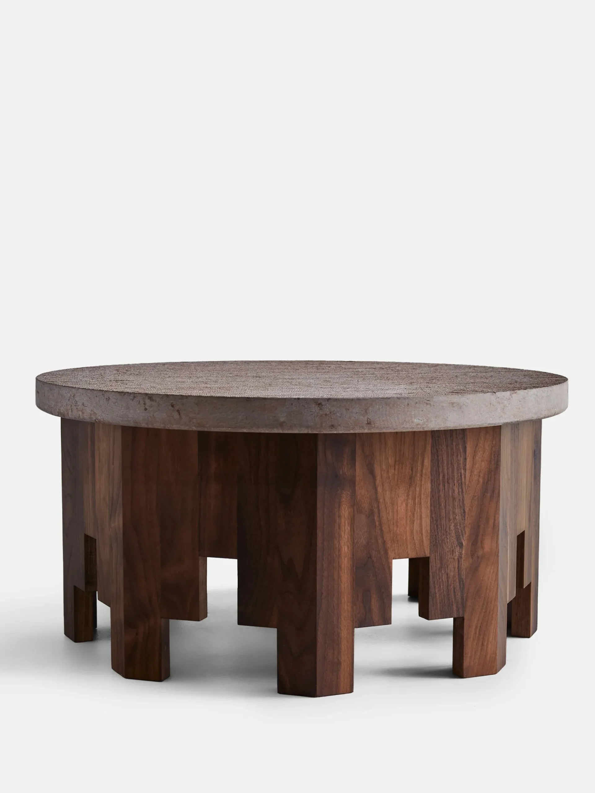 Berber Sofa Table - Limestone