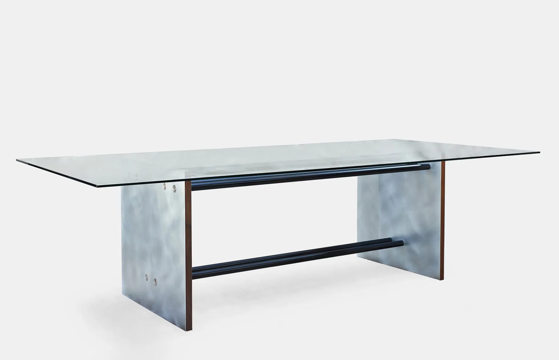 Bespoke Rectangular Glass Table - 260 x 120 cm
