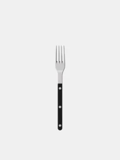Bistrot Cake Fork Shiny - Black
