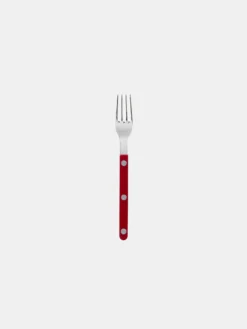 Bistrot Dessert Fork Shiny - Burgundy
