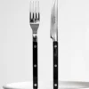 Bistrot Shiny Black Cutlery