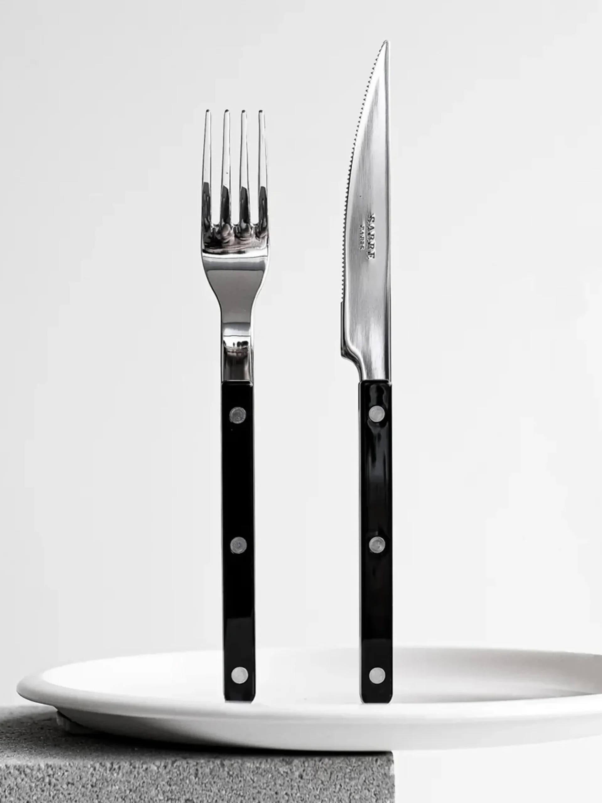Bistrot Shiny Black Cutlery