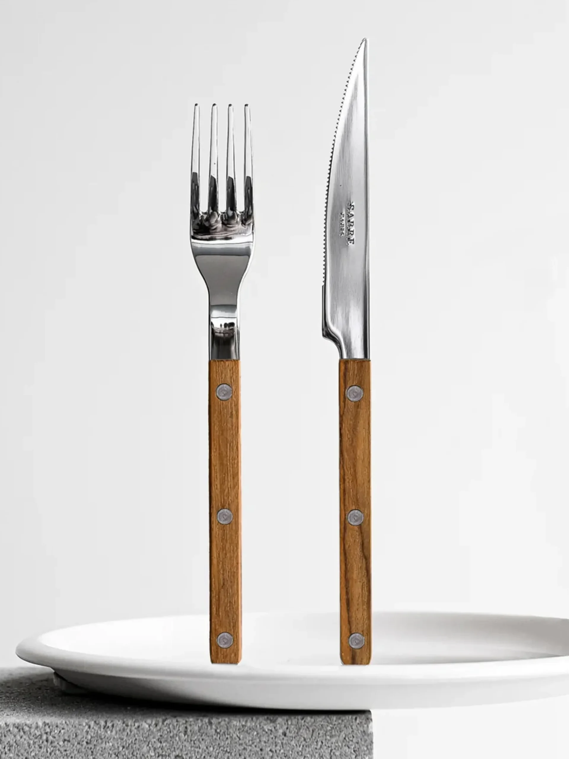 Bistrot Shiny Teak Cutlery