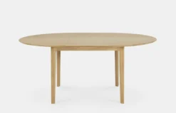 Bok Round Extendable Dining Table - Oak