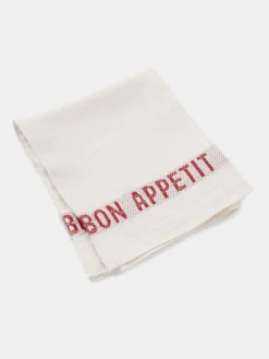 Bon Appetit Napkin - Red