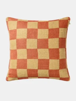 Buffalo Check Cushion Cover - Apricot - 50x50 cm