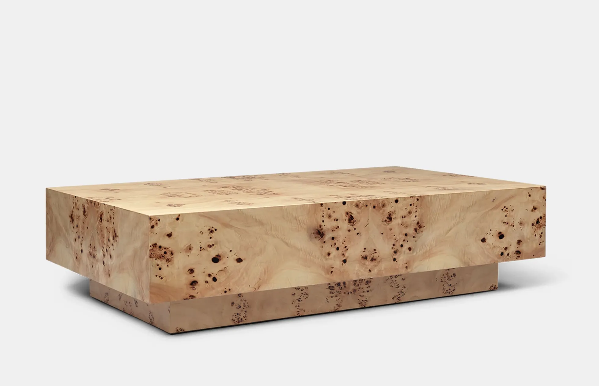 Burl Coffee Table