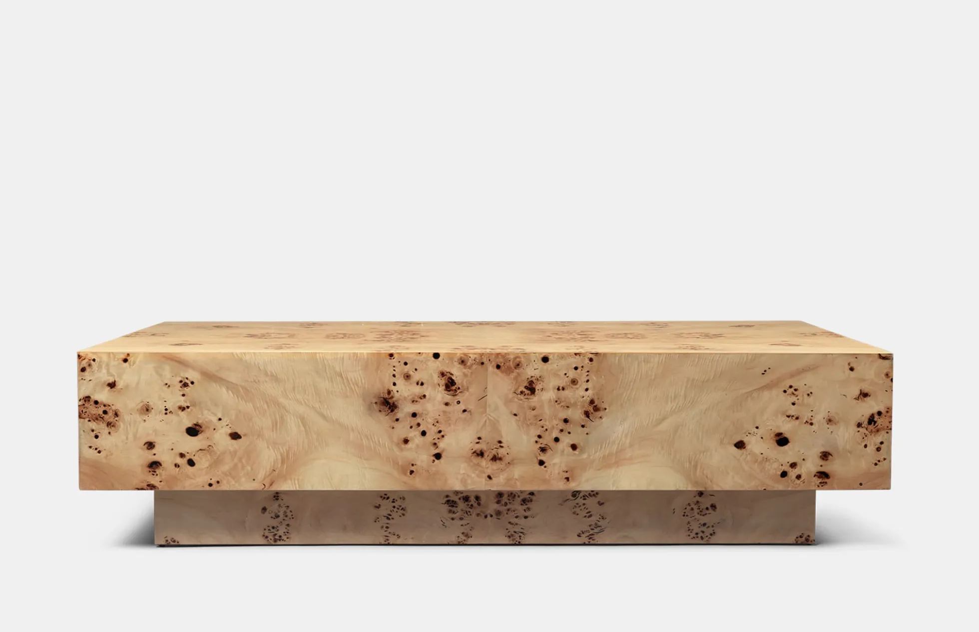 Burl Coffee Table