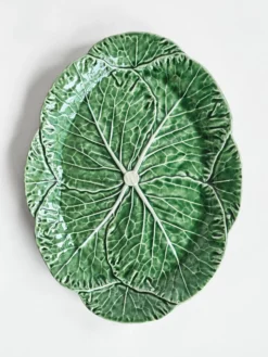 Cabbage Oval Plate - Large