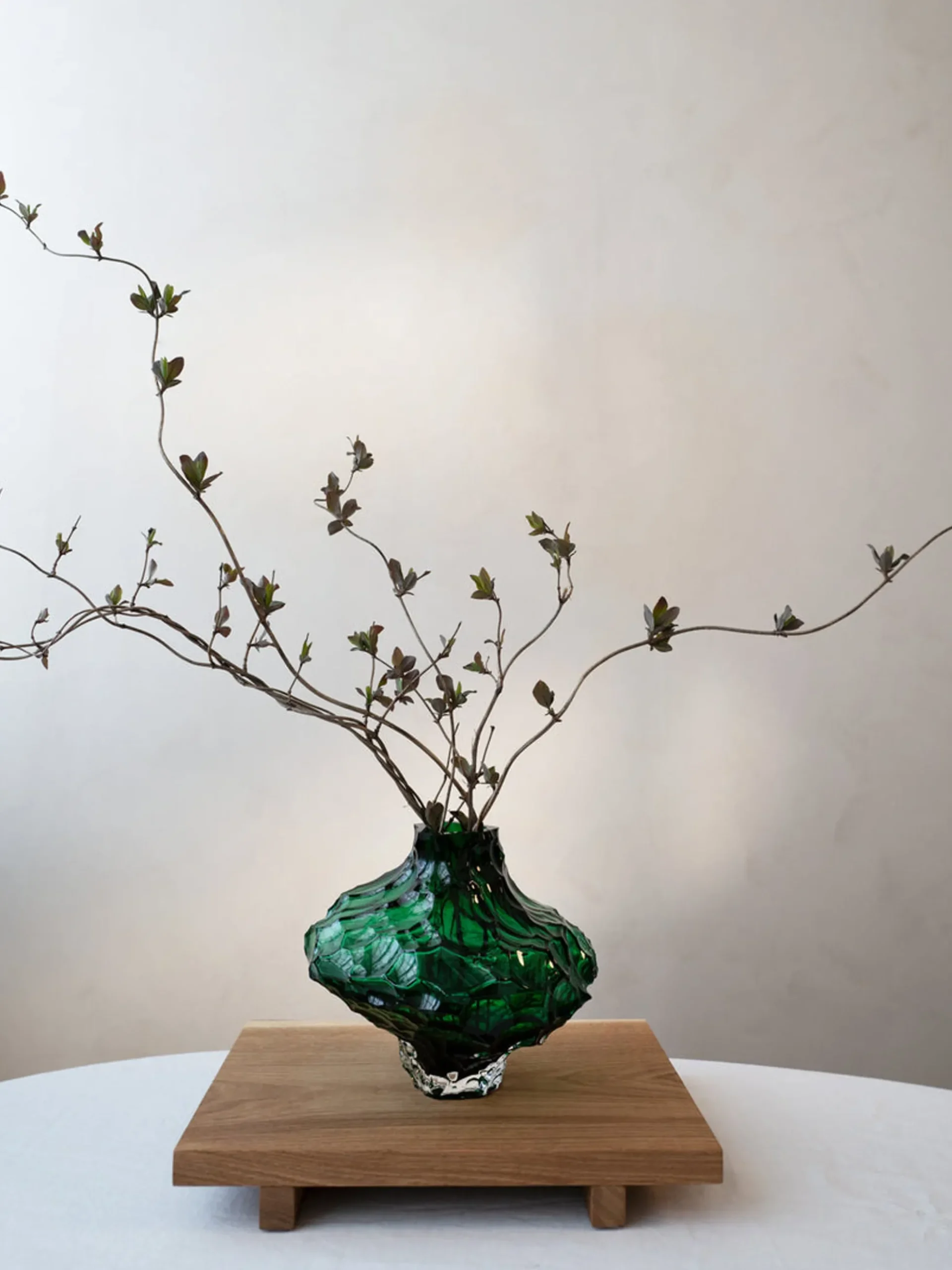 Canyon Vase Green- Large