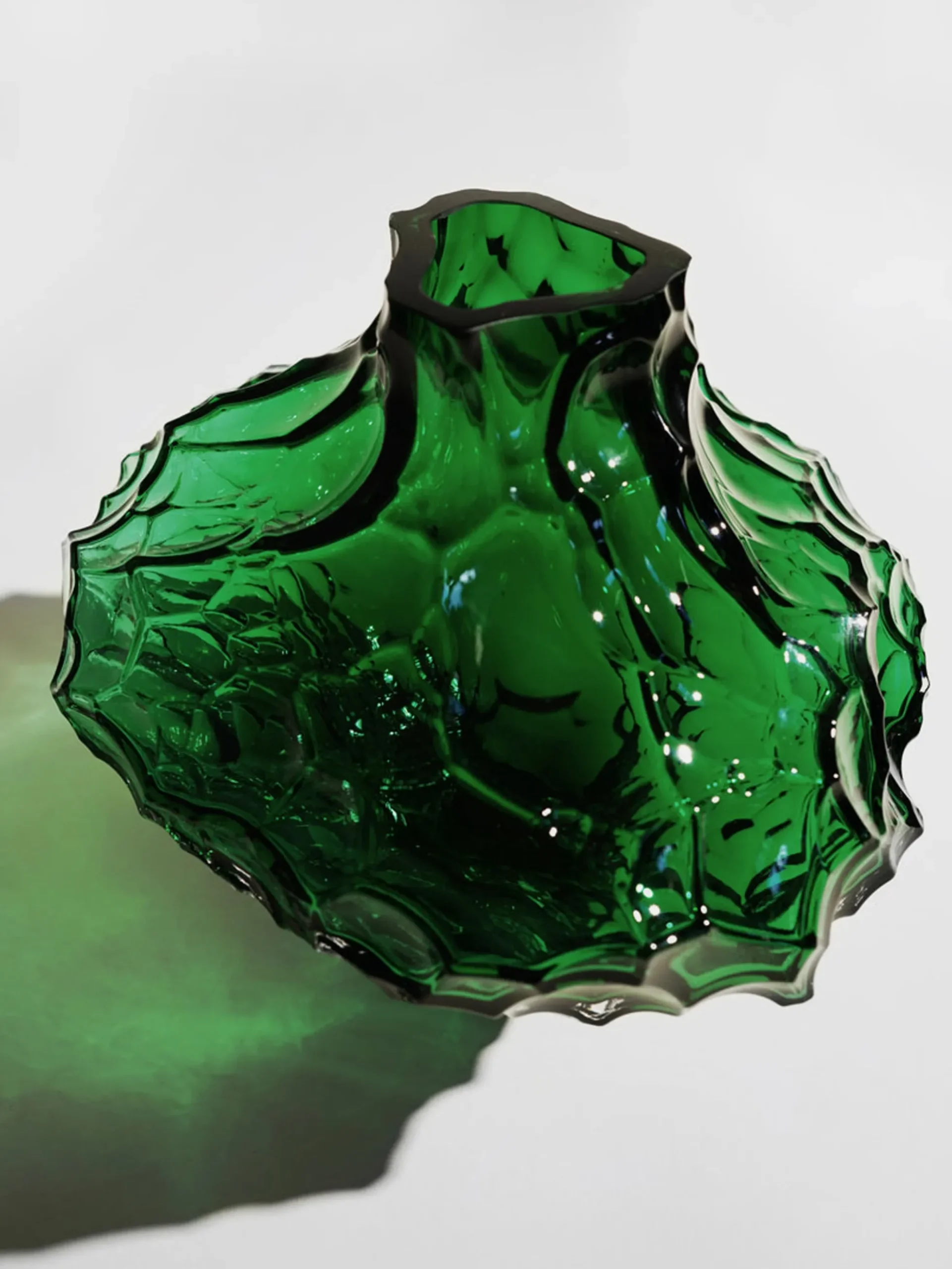 Canyon Vase Green- Large