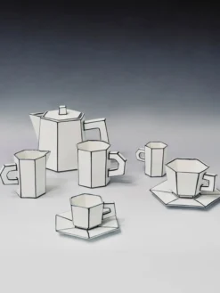 Carte Blanche Cappuccino Cup with Saucer