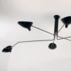 Ceiling Lamp with 6 Rotating Arms