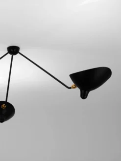 Ceiling Lamp with Three Fixed Arms