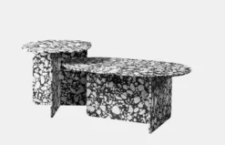 Chap Coffee Table - Palladio Moro - 90 cm