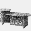Chap Side Table - Palladio Moro - 60 cm