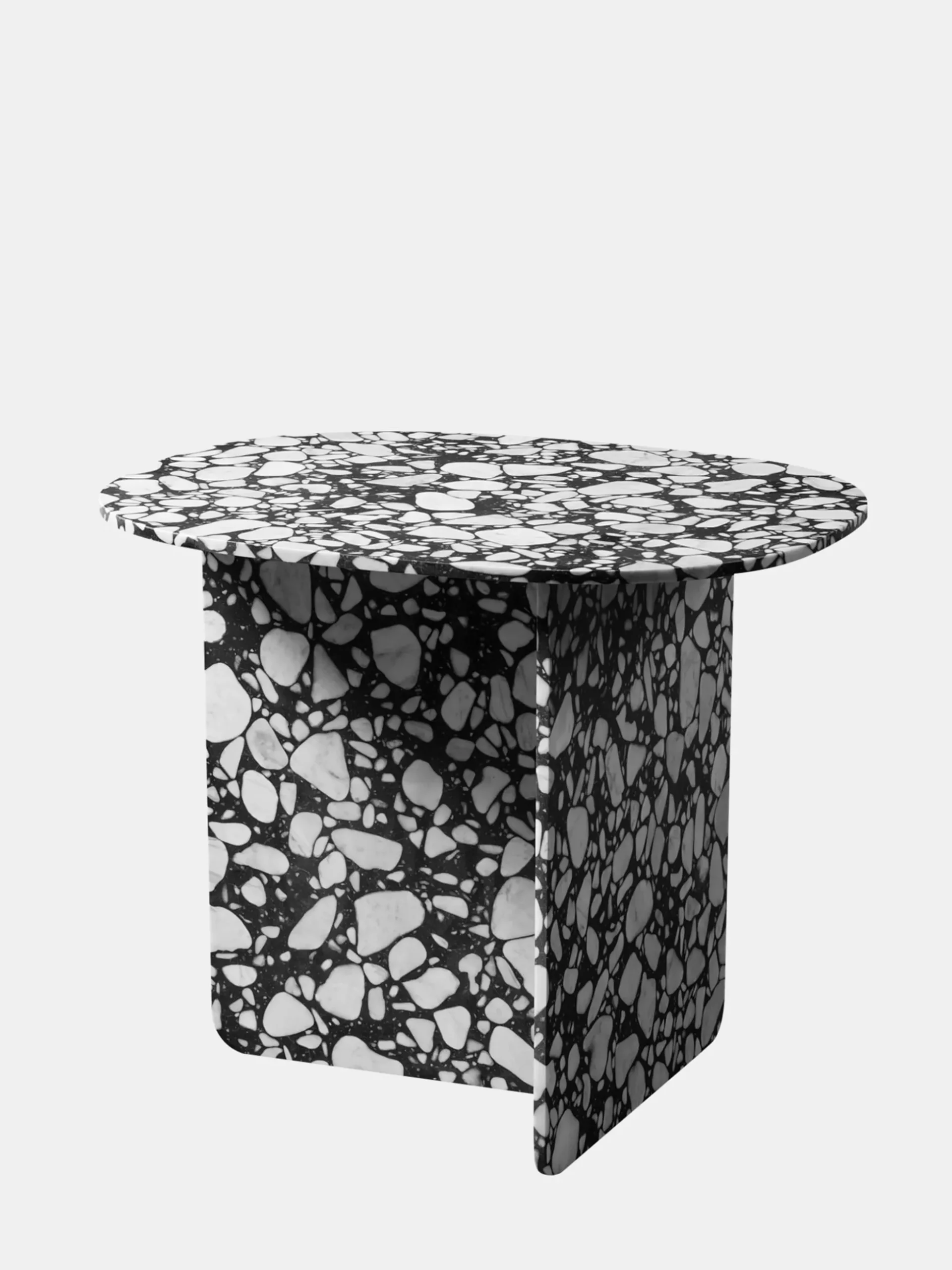Chap Side Table - Palladio Moro - 60 cm