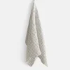 Checks Dishtowel - Black