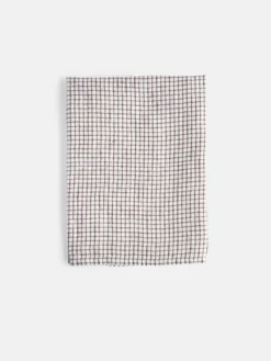 Checks Dishtowel - Brown