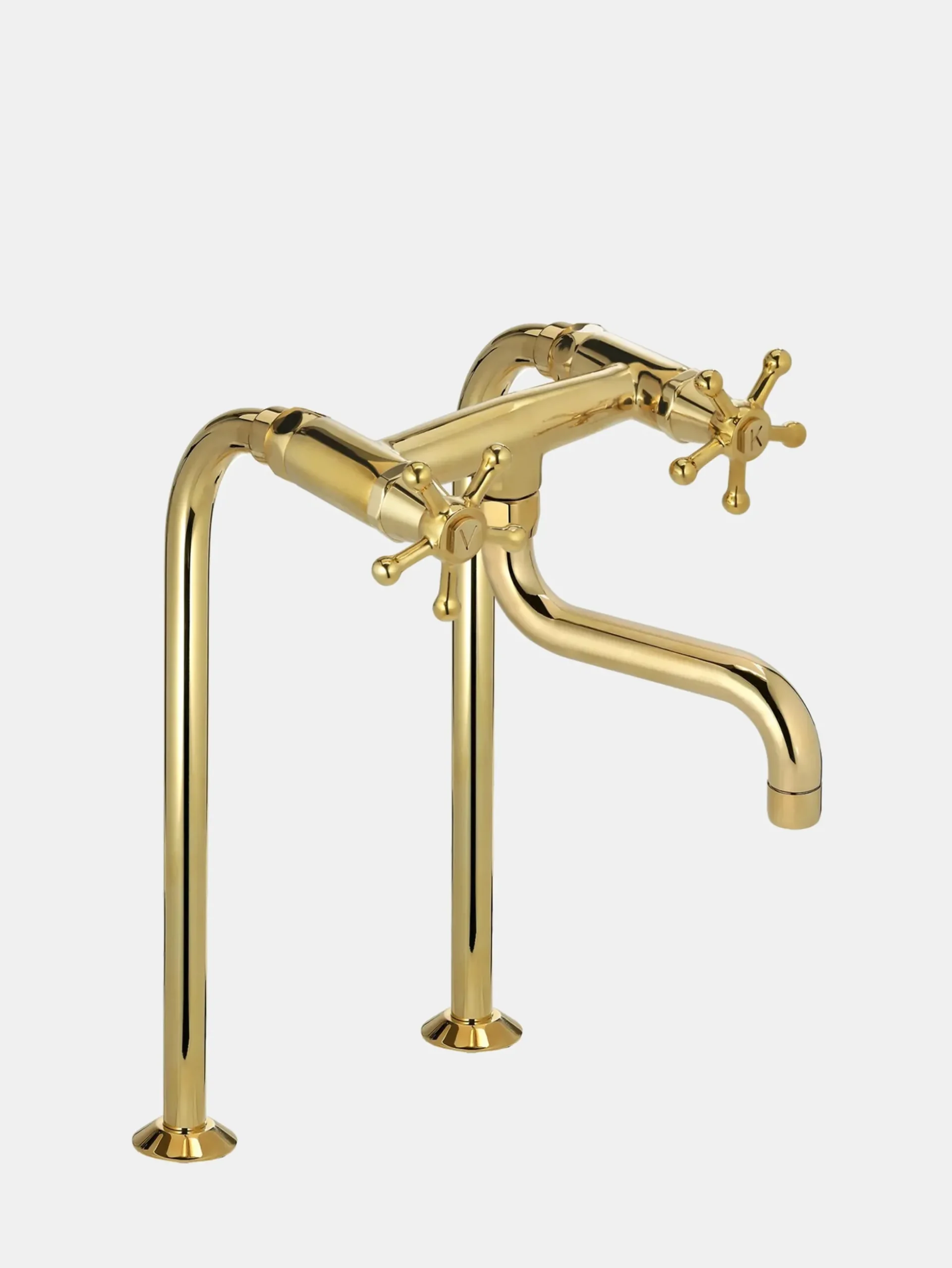 Christiansborg Tap on standpipes S200 - Brass