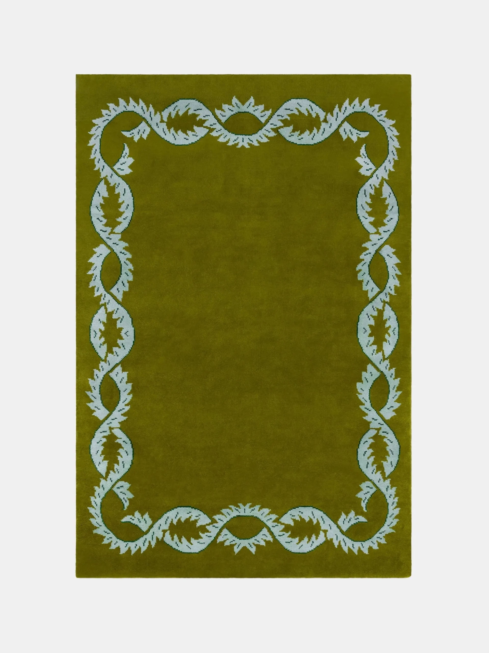 Climbing Vine Rug - Olive
