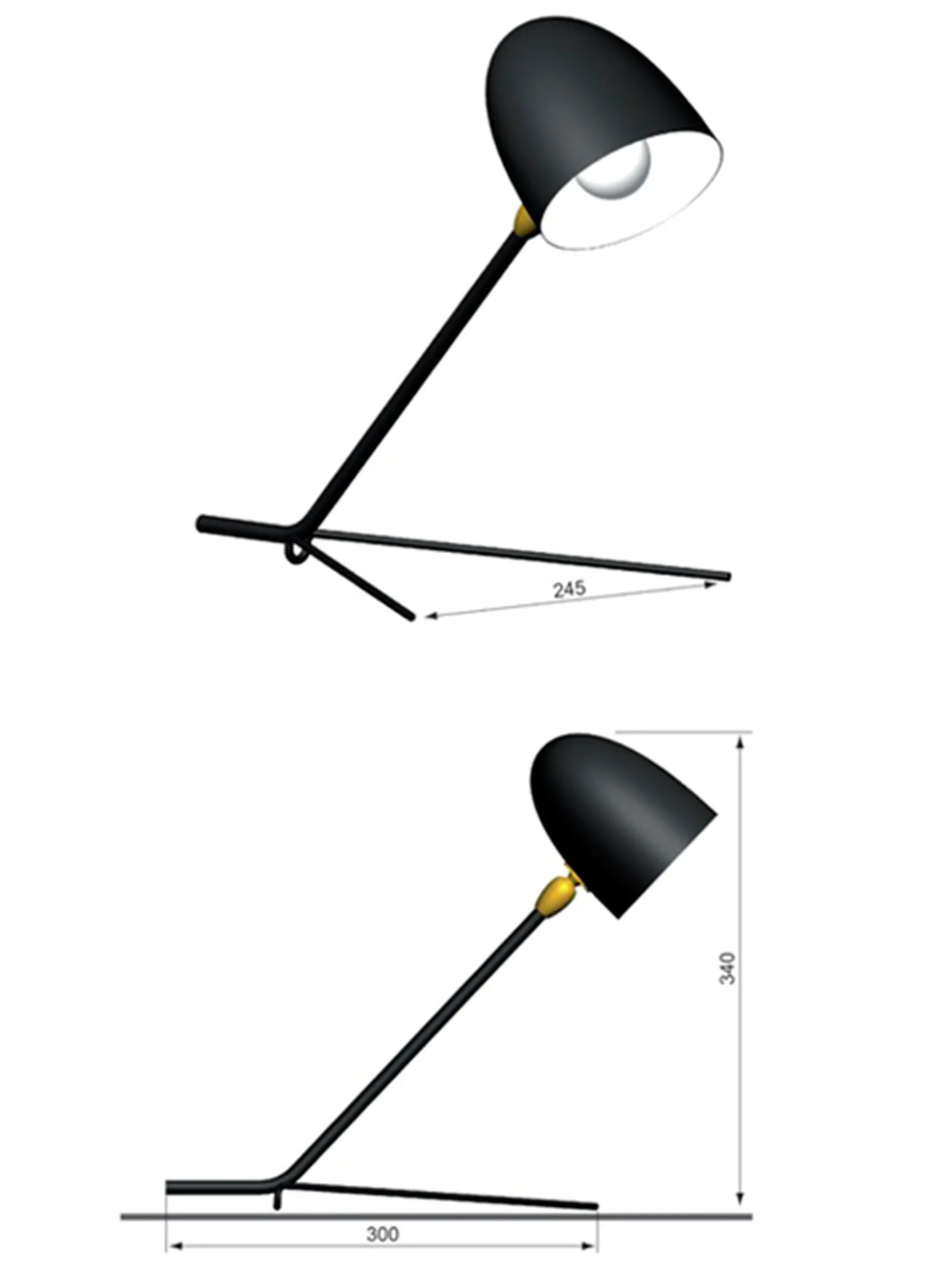 Cocotte Table Lamp