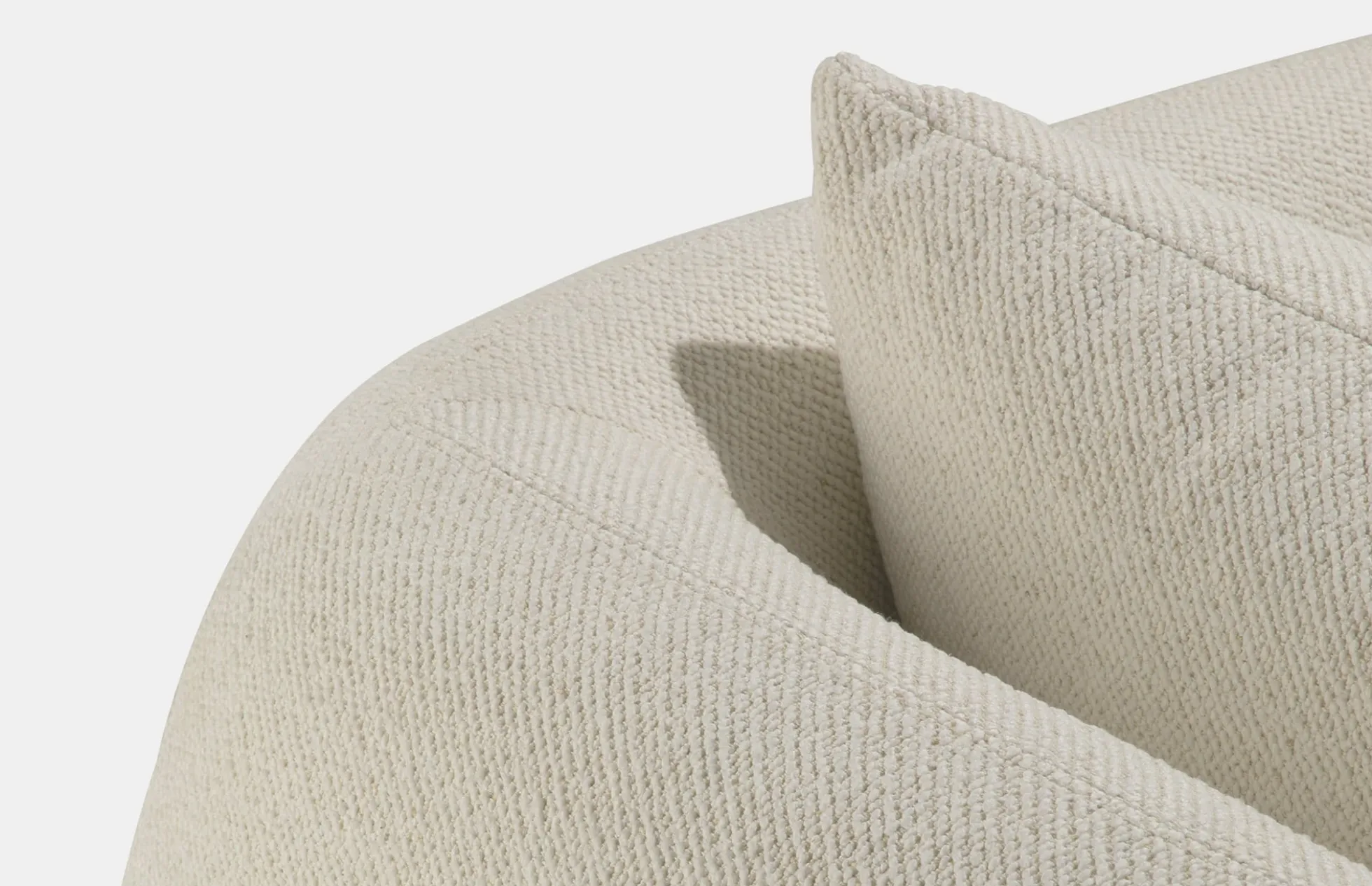 Contour Sofa - 3 seater - Chalk