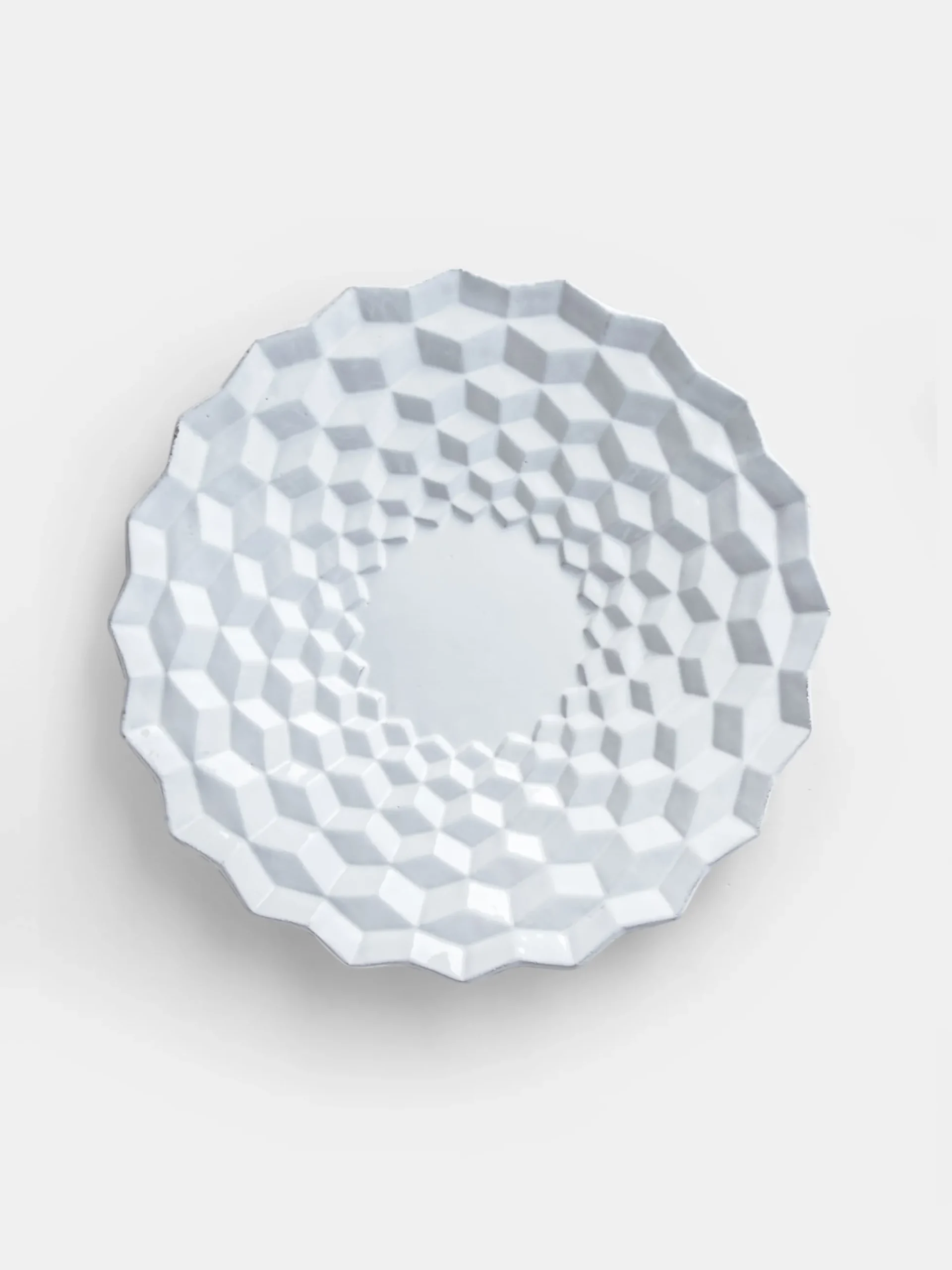 Cube Round platter