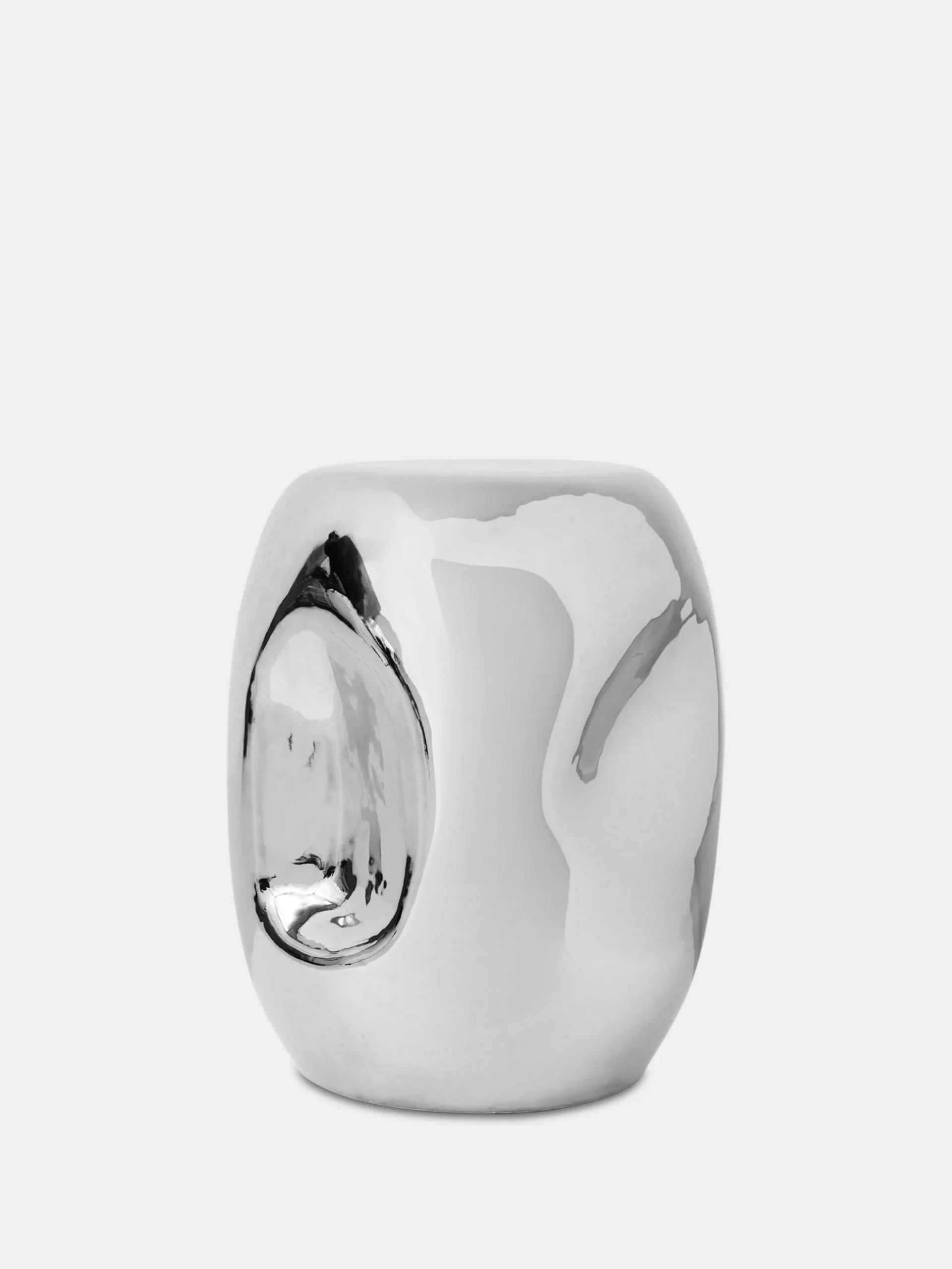 Currents Chrome Side Table