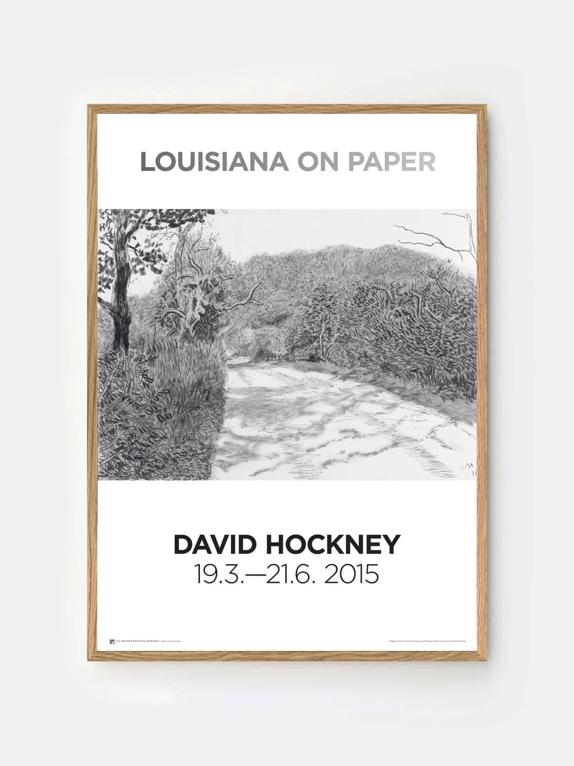 David Hockney - Worldgate 6-7 May from the Arrival of Spring in 2013