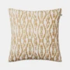 Deccan Cushion Cover - Khaki - 50x50 cm