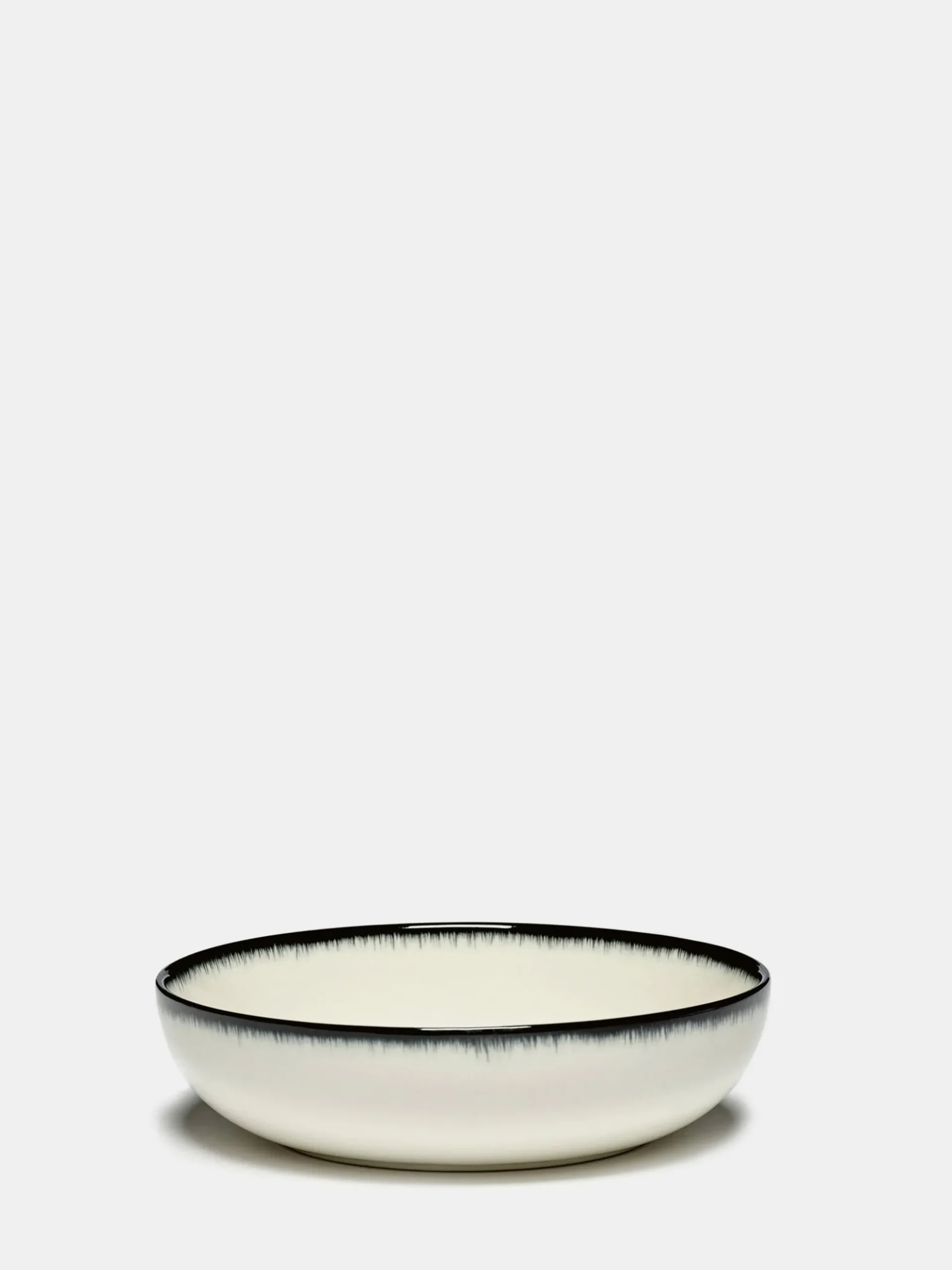 Dé - High Plate 15,5 cm Off White - Black A