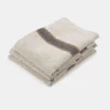 Dock Tea Towel - Leather Stripe