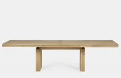 Double Extendable Dining Table