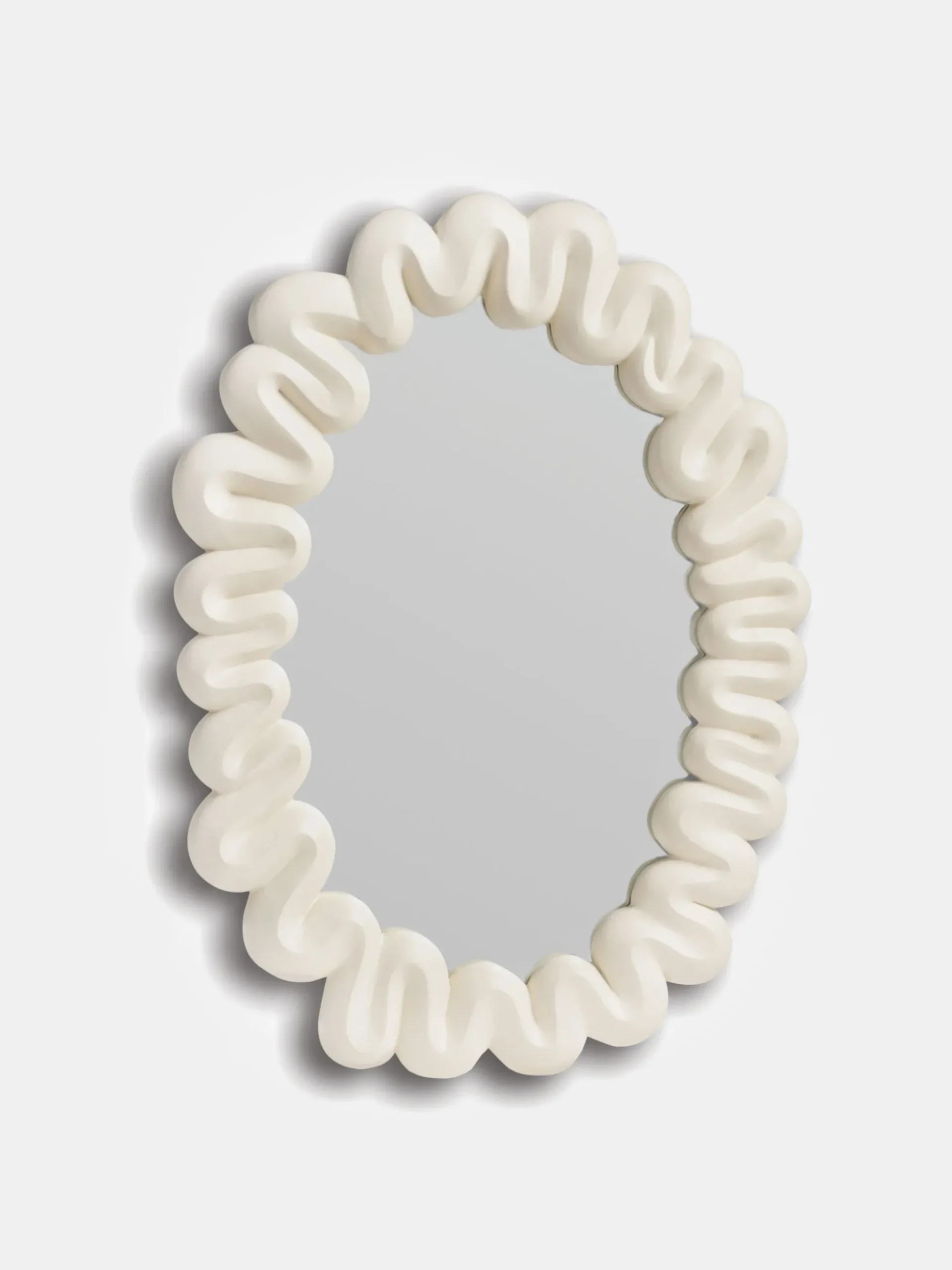 Dribble Mirror - White
