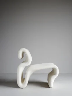 Etcetera Easy Chair - Creme White