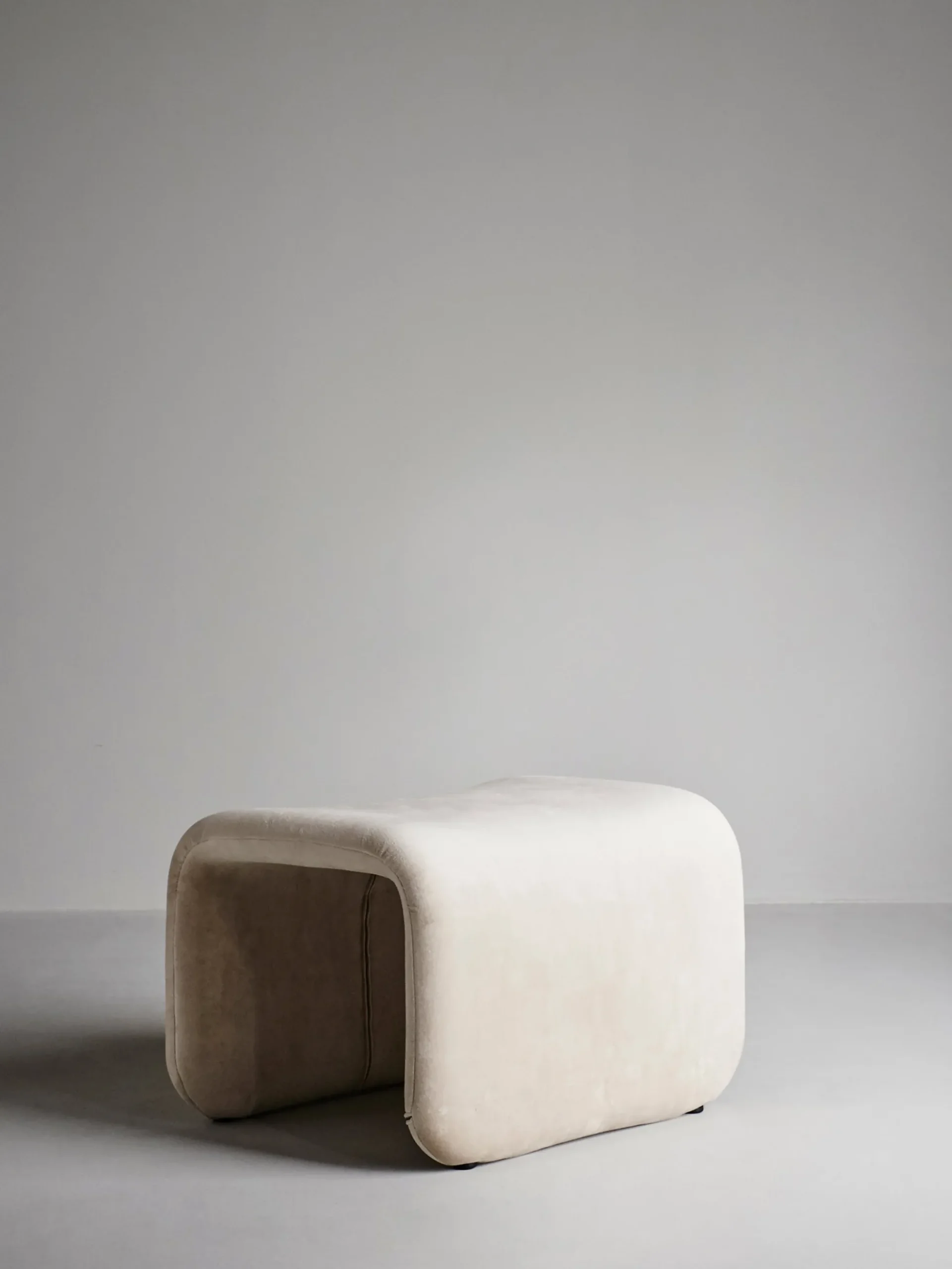 Etcetera Footstool - Sand Beige