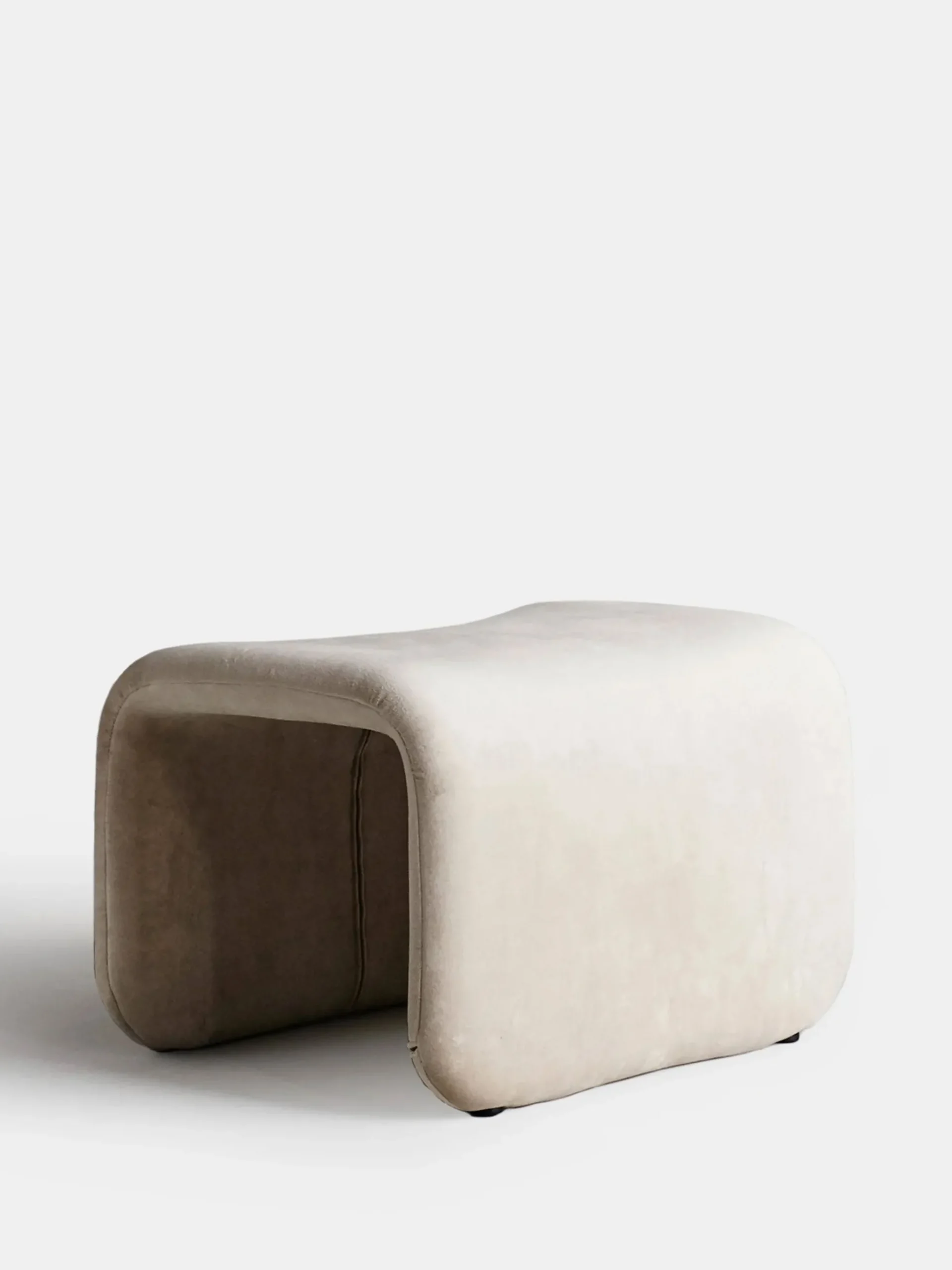 Etcetera Footstool - Sand Beige