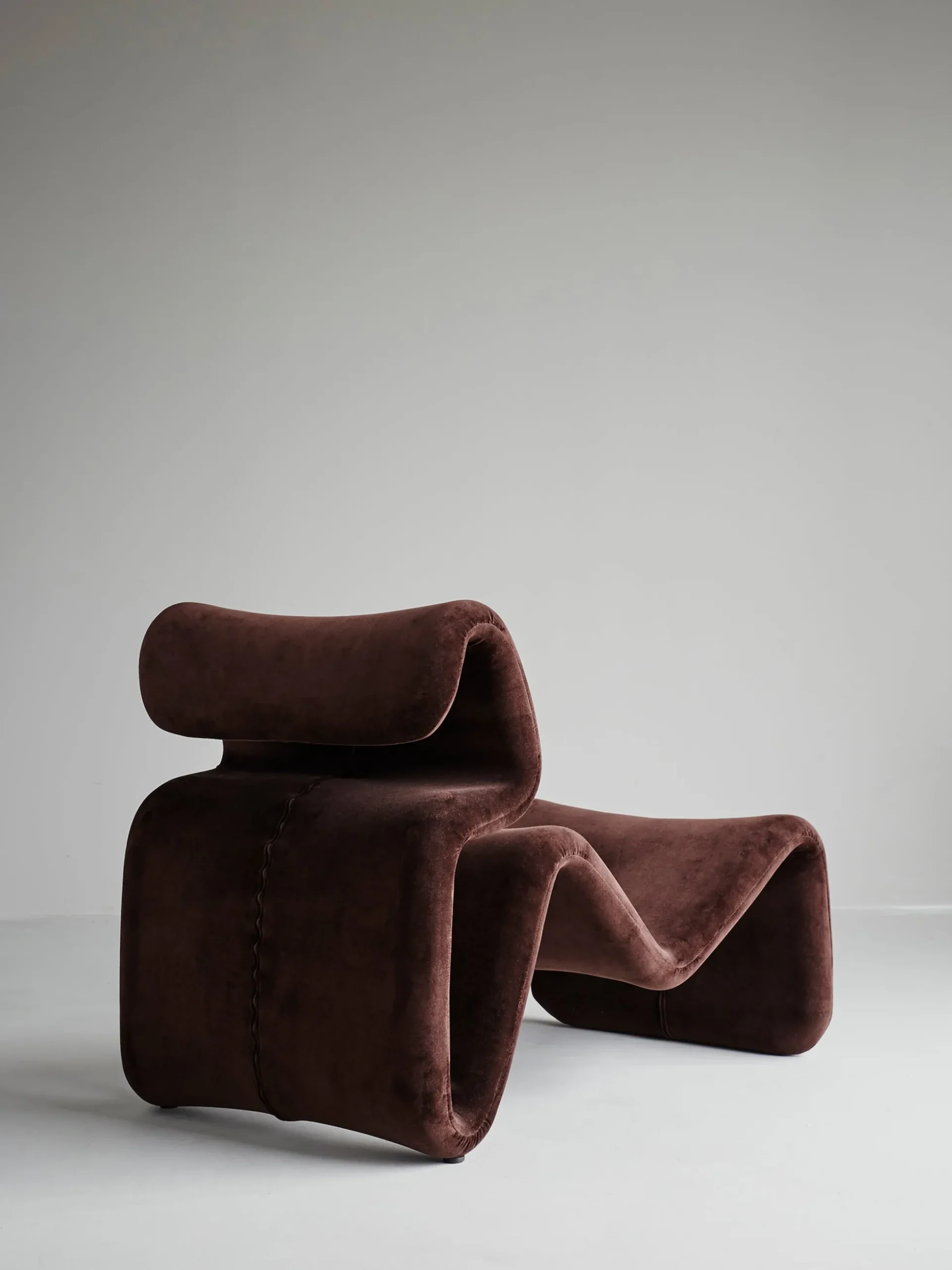 Etcetera Lounge Chair - Chocolate Brown