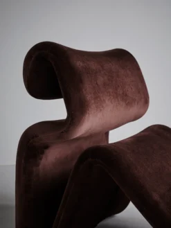 Etcetera Lounge Chair - Chocolate Brown