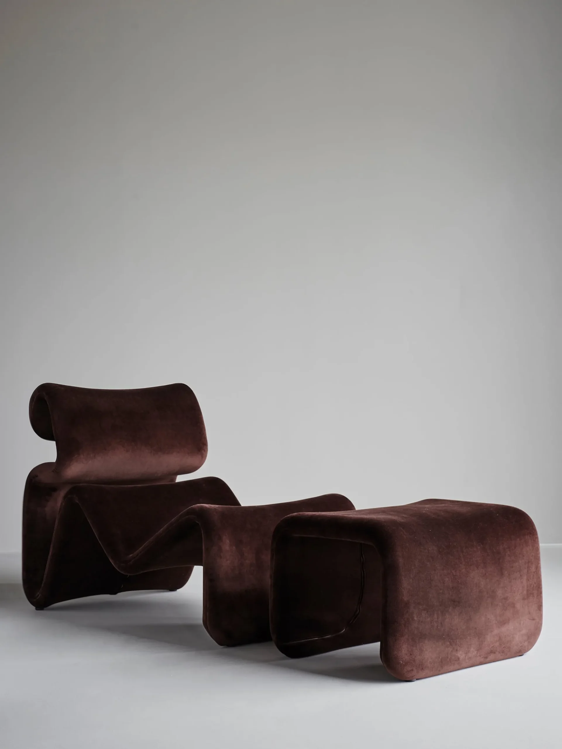 Etcetera Lounge Chair - Chocolate Brown
